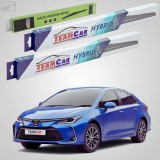 Cumpara ieftin Ștergătoare Toyota Corolla E21 Sedan 2019-prezent | Set Față și Spate Hibrid &ndash; TeamCar&reg;