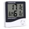Termometru Meteo FOXMAG24&reg; profesional cu Higrometru Digital Interior si Exterior, Display LCD, Design Slim, Ceas, Valori Min/Max