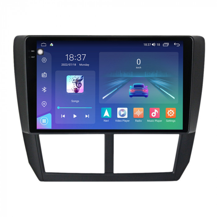 Navigatie dedicata cu Android Subaru Impreza / XV / WRX 2007 - 2014, 4GB RAM,