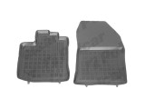 Set covorase auto din cauciuc Dacia Dokker 11.2012- model Van cu 2 locuri; negre, material elastomer, 2 bucati