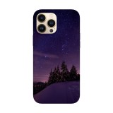 Husa compatibila cu Apple iPhone 14 Pro Max model Winter Sky Lights, Silicon, TPU, Viceversa