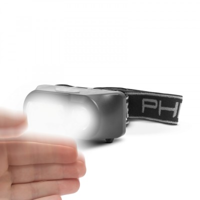 Lantern&amp;atilde; LED COB + XPE 3W 120lm cu senzor de miscare acumulator IP54 Phenom foto