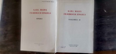 Marx Engels - Opere 34 foto