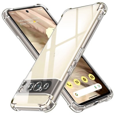 Husa pentru Google Pixel 8 Pro - Techsuit Shockproof Clear Silicone - Clear foto
