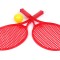 Pereche de rachete cu minge TechnoK, (0380), rosu