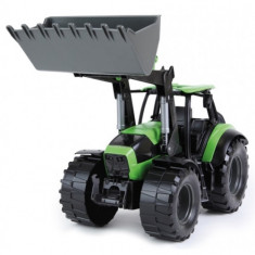 Tractor cu Cupa Functionala Plastic Deutz Fahr Agrotron 7250 Worxx Pentru Copii 45 cm Lena foto