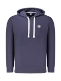 Hanorac barbati, cu mini logo, Regular fit, Bleumarin (Marime: 3XL)
