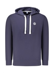 Hanorac barbati, cu mini logo, Regular fit, Bleumarin (Marime: S) foto