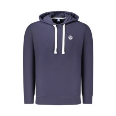 Hanorac barbati, cu mini logo, Regular fit, Bleumarin, S
