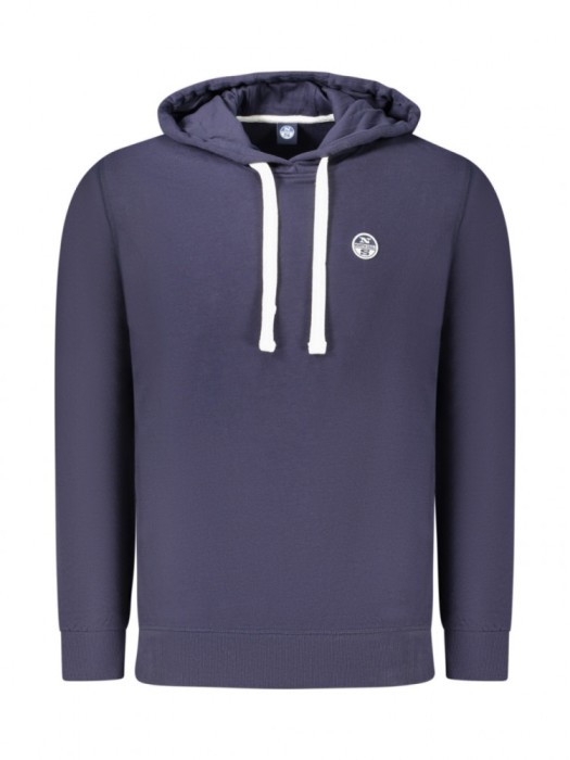 Hanorac barbati, cu mini logo, Regular fit, Bleumarin, S
