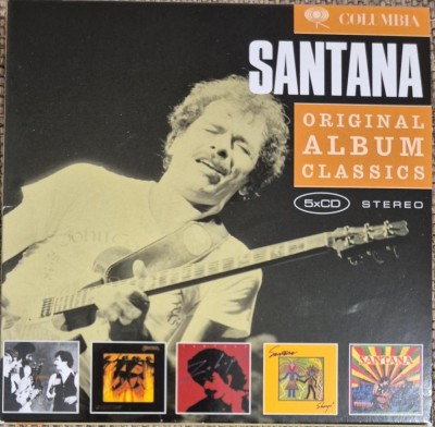 cd santana original album classics box 5cd foto