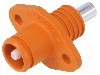 Conector alimentare DC, 1kV, 1 pini, seria ES-50A, {{Dimensiune pin}}. DEGSON ELECTRONICS - ESS-50A-06-C-OR-00