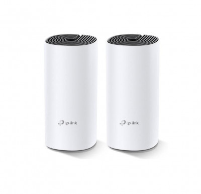 TP-Link Sistem Mesh Wi-Fi pentru &amp;icirc;ntreaga casă AC1200, DECO M4(2-PACK); Procesor: Quad-core CPU; Interfață: 2 Gigabit Ethernet Ports (WAN/LAN auto-sen foto