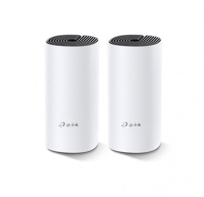 TP-Link Sistem Mesh Wi-Fi pentru &icirc;ntreaga casă AC1200, DECO M4(2-PACK); Procesor: Quad-core CPU; Interfață: 2 Gigabit Ethernet Ports (WAN/LAN auto-sen