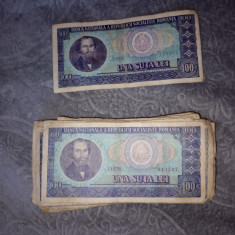 100lei 1966 N.Balcescu