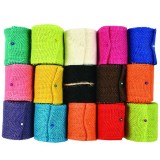 Banda panza-iuta colorata,5cmx2m,12 bucati set