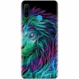 Husa silicon pentru Huawei P30 Lite, Abstract Lion 002