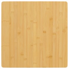 vidaXL Blat de masă, 40x40x2,5 cm, bambus 352698