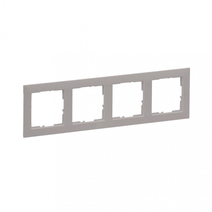 Rama ornament 4 posturi Legrand Suno sampanie 721594