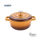 Cratita Aluminiu Turnat + Capac 20x10 cm, 2.4l, Nicolai Tand, Origini, Cooking by Heinner