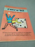 Cumpara ieftin REVISTA REBUS RETRO&#039;82 MAGAZIN SPORTIV MARTIE 1983 NOU NICI UN REBUS CPMPLETAT