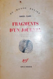 FRAGMENTS D UN JOURNAL, Mircea Eliade