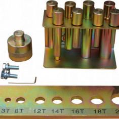 Set adaptoare pentru presa hidraulica 2-20T rulmenti (MT01A01)
