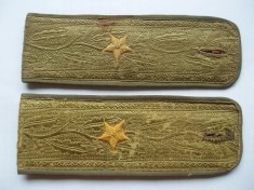 ROMANIA - ARMATA - EPOLETI GENERAL MAIOR - 2 BUC, IM 1.202