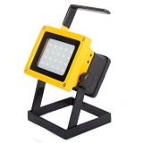 Proiector LED portabil cu halogen, 36W, 2400lm, 3 moduri iluminare, cu 3 baterii 18650 incluse, incarcare retea si auto, IP65, maner detasabil, ideal