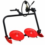 Cumpara ieftin Cositoare rotativa cu 2 discuri pentru motocultor (prindere curea)
