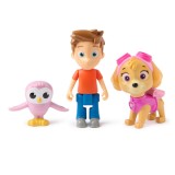 PATRULA CATELUSILOR SET 3 FIGURINE SKYE SI ALEX PORTER