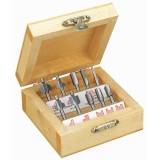 Set de 10 freze pentru profilat, ax 3.2mm, Proxxon 29020, Proxxon Micromot