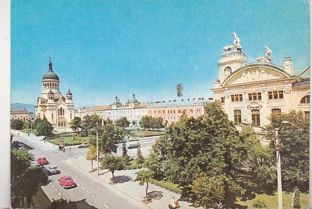 bnk cp Cluj Napoca - Piata Victoriei - uzata - marca fixa