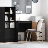 Cumpara ieftin Masă de scris Stejar negru Lemn prelucrat 60 x 50 x 76 cm