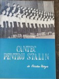 Partitura, Cantec pentru Stalin, de Ovidiu Varga, Editura CGM, Stare perfecta