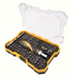 Set Surubelnita Clichet 105 Piese Tolsen, Profesional, Biti Cr-V, Cutie Transport