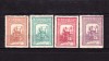 ✅RO 1906 LP 58 &quot;Tesatoarea &quot;, serie urme mici de sarniera / scan verso, MLH, Nestampilat