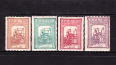 ✅RO 1906 LP 58 &quot;Tesatoarea &quot;, serie urme mici de sarniera / scan verso, MLH