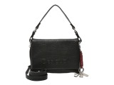 Geanta DESIGUAL neagra, WAXP08, din piele ecologica
