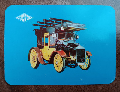 C9 7 - 1982 - Calendar de buzunar - reclama transport auto foto