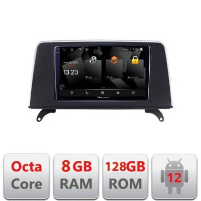 Navigatie BMW X5 X6 2009-2014 CIC Android Octa Core Qualcomm 2K Qled 8+128 DTS DSP 360 4G Optical CarStore Technology foto