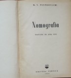 NOMOGRAFIA - M. V. PENTCOVSCHI, 1952