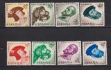 SPANIA 1952 MI. 1121-1128 MNH