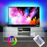 KIT Banda LED TV pentru iluminare ambientala AMBILIGHT spate TV alimentare USB