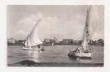 FA14-Carte Postala- EGIPT-Luxor, Amon Temple seen from the Nile, circulata 1967