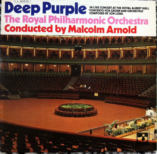 Vinil LP Deep Purple, The Royal Philharmonic Orchestra*, Malcolm Arnold &ndash; Concerto For Group And Orchestra (-VG)