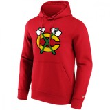 Chicago Blackhawks hanorac de bărbați cu glugă Primary Logo Graphic Hoodie red - L