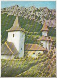 Bnk cp Manastirea Rimet - Vedere - necirculata, Printata, Alba