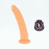 DELTA CLUB - TOYS NATURAL DILDO MEDICAL SILICONE 20 CM -O- 4 CM, DELTACLUB