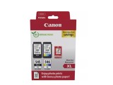 Pachet Cartuse Canon PG-545XL/CL-546XL, Negru/Color, Capacitate Mare, Originale